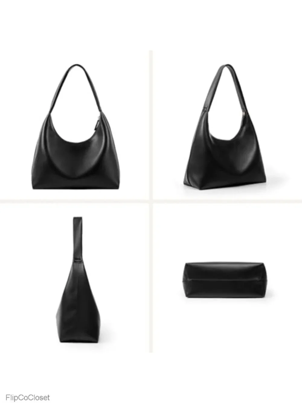 Small Hobo Bag Faux Leather Crescent Purse Y2K Boho Shoulder Bag for Women
